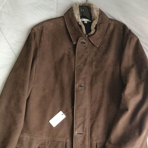 Peter Millar, Men's M ,Suede Coat, NWT - Picture 1 of 6